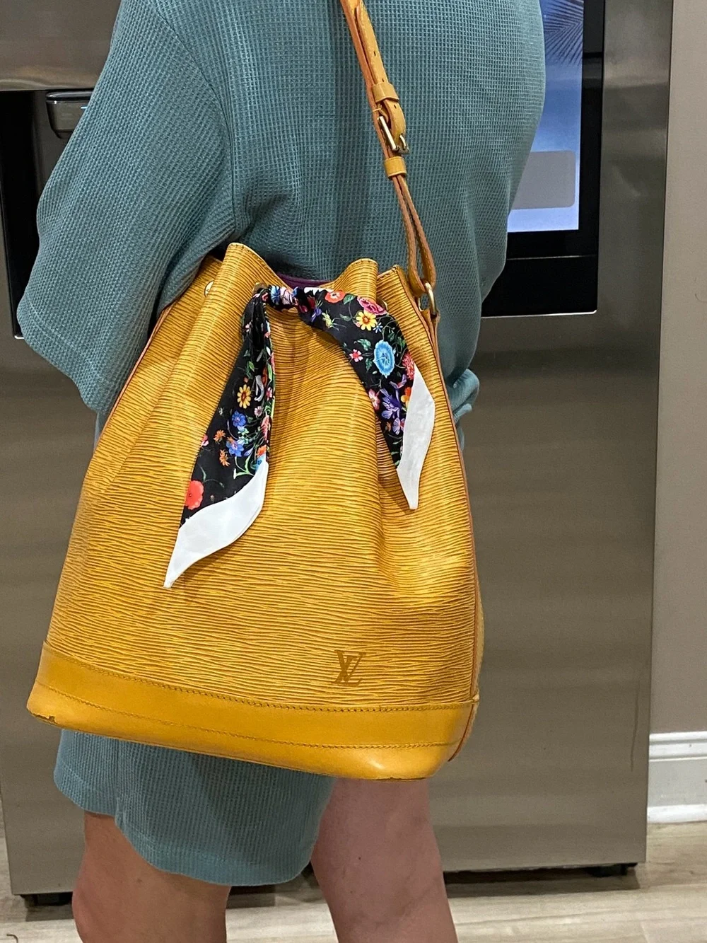 Louis Vuitton Epi Noe Bucket Bag